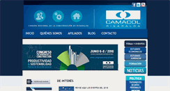Desktop Screenshot of camacolrisaralda.org